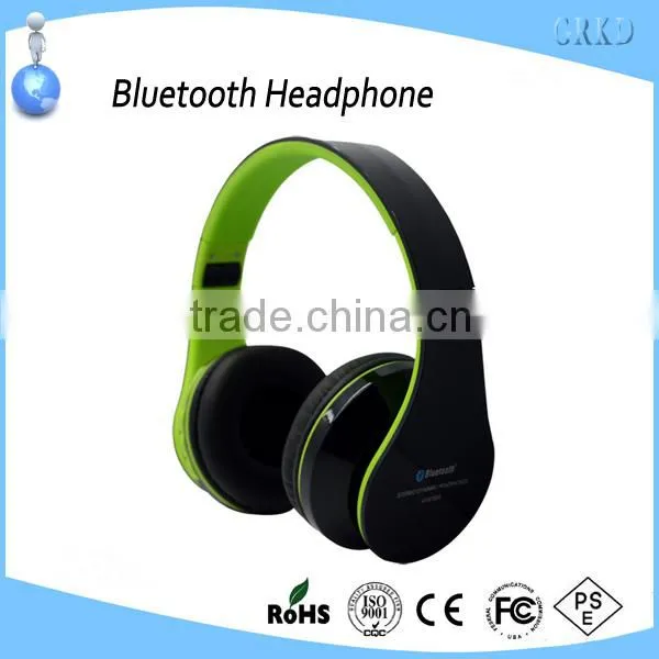 2015 high quality earmuff bluetooth headphone