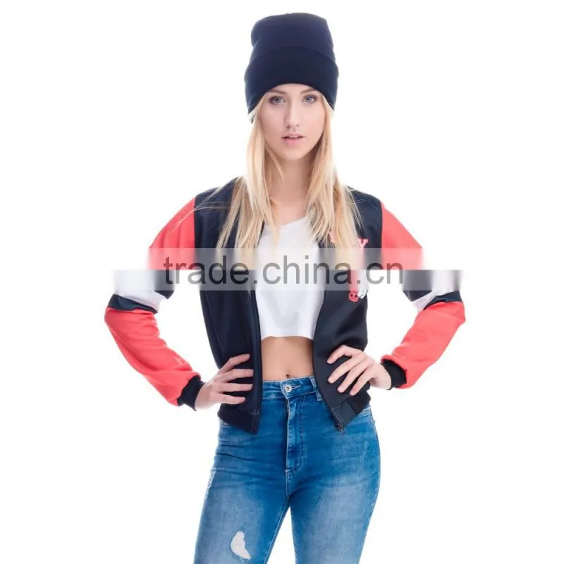 3D emoji printing hot fashion girl emoji bomber-jacket little moq to custom