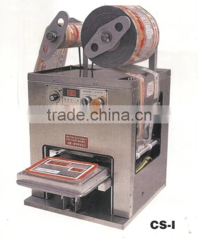 Bubble tea cup sealing machine