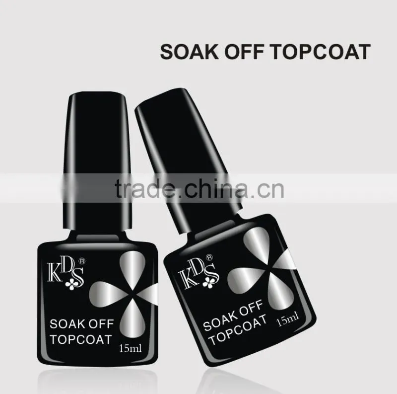 Topcoat /finish gel nail art /UV gel