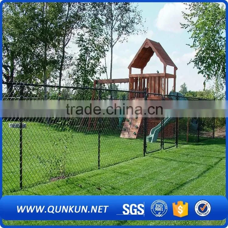 Alibaba china Chain Link Wire Mesh Fencing , PVC Coated Chain Link fences ,Plastic Chain Link Fence