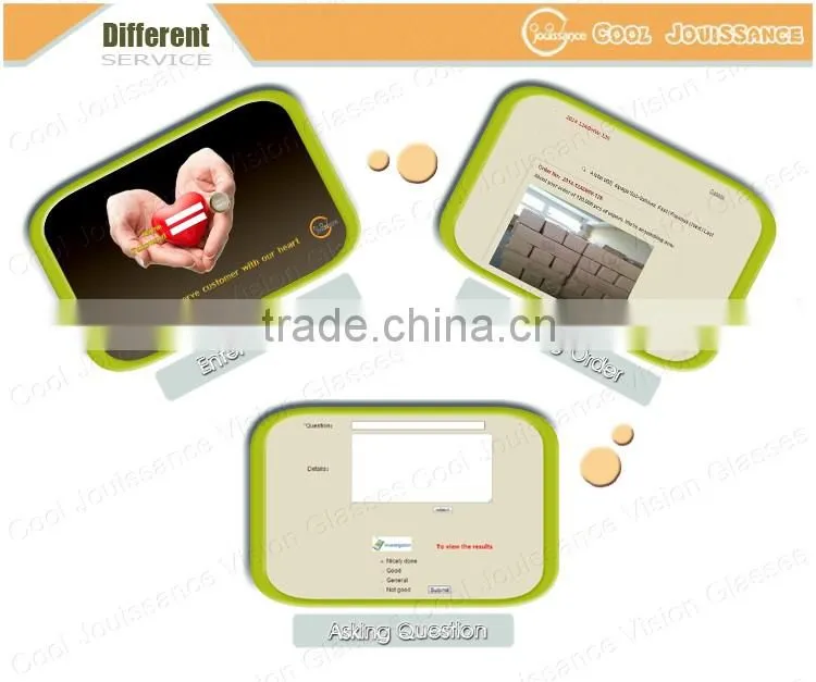 Hot selling glasses case china good quality EVA plastic glasses