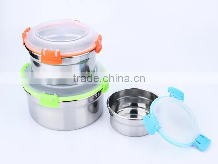 lock lock stainless steel take out food container soup bowl with lid
