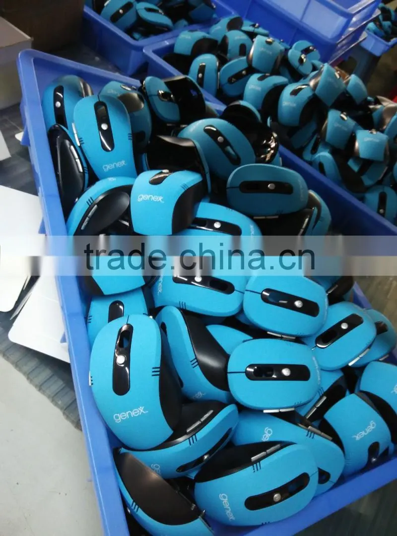 Hot Selling Wholesale Price 2.4Ghz Wireless Mobile Optical Mouse with 6 Buttons, 3 DPI Levels with USB Wireless Receiver