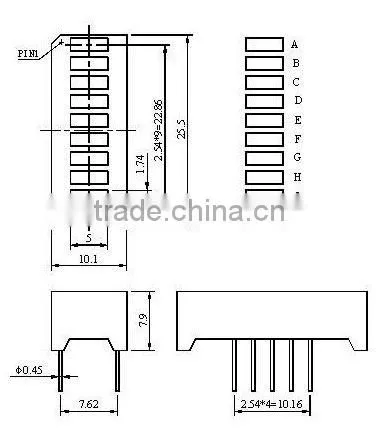 LED Digital Bar / LED Message Bar
