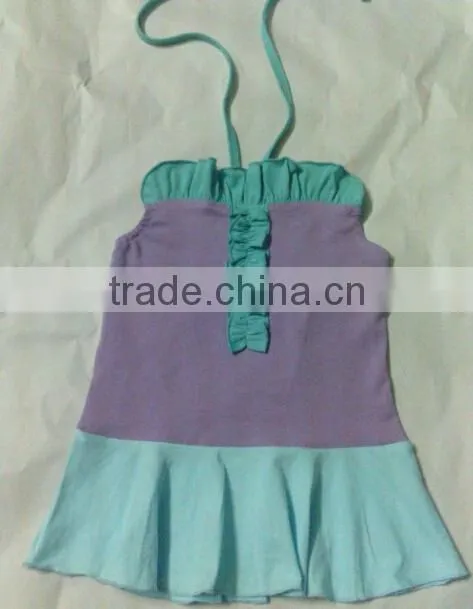 Unique Fun kids girls t shirt flutter sleeves t shirt kids wholesale