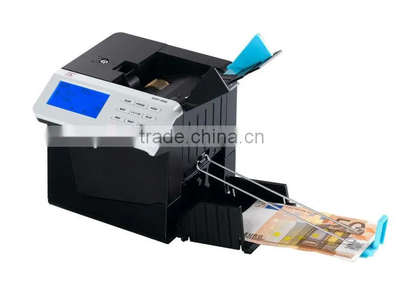 Pass ECB Testing Compact multi currency value counter machine with LCD display DP-988