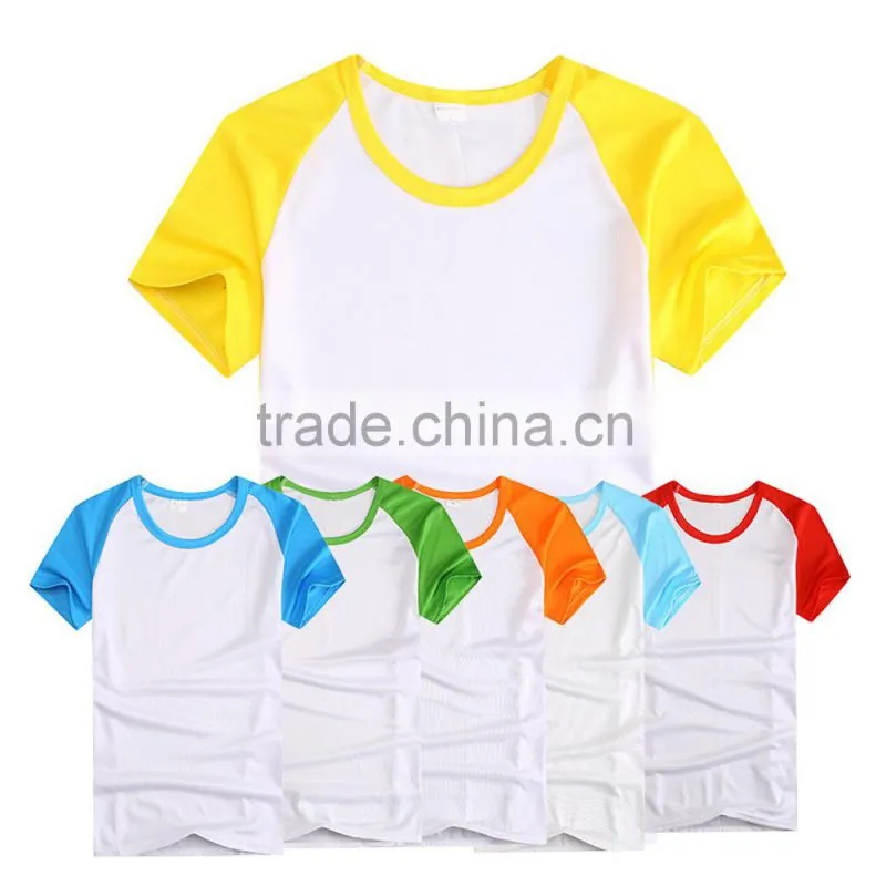 Wholesale China Unisex Plain No Brand Cotton T shirt Short Sleeve Dry Fit Sports Slim Fit Blank T-shirt In Stock