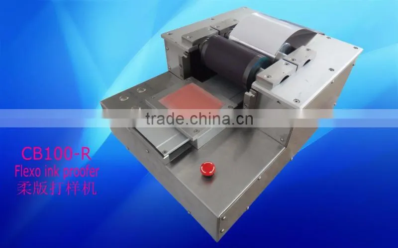 High accuracy flexo proofing machine