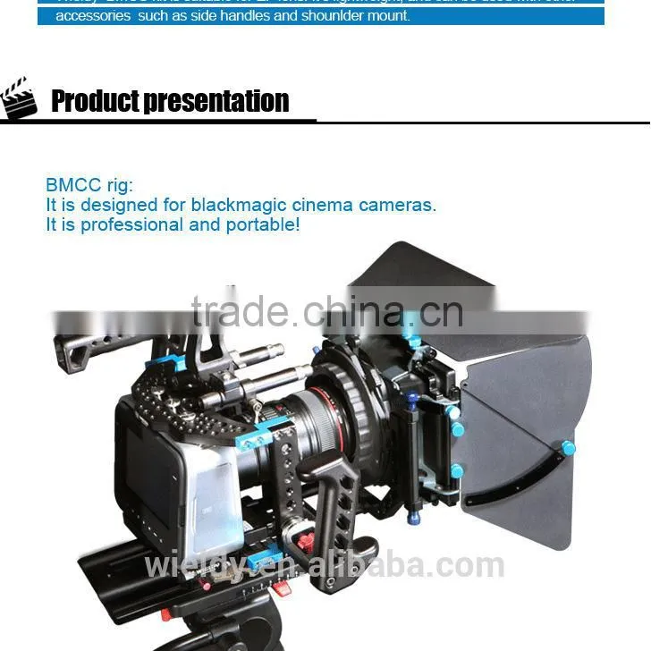 PRO blackmagic cinema cerama BMCC kit for photography