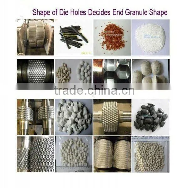 CE approved high efficiency roller ball briquette press machine from stock
