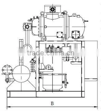 Middle Temperature Screw Compressor Racks(With Hanbell Screw Compressor)