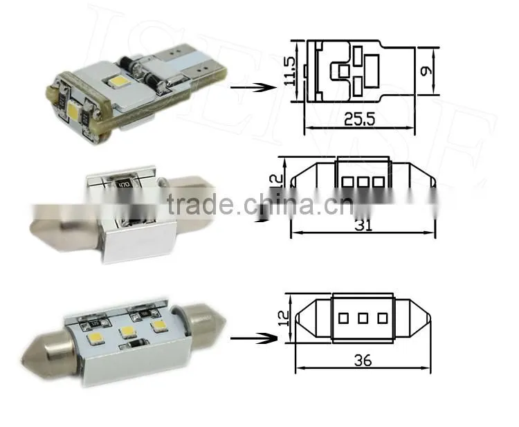 1156 /1157/ 7440/7443/ 9/25w/30w high power canbus crees