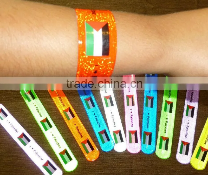 Door to door shipment Palestine silicone wrist band ----- DH 17024
