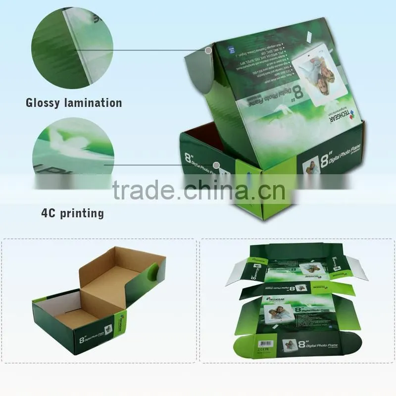 Customized sizes corrugated carton packaging paper box packaging