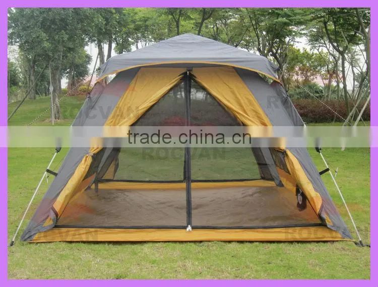 Good style waterproof 3 season double layer 4 person military tent