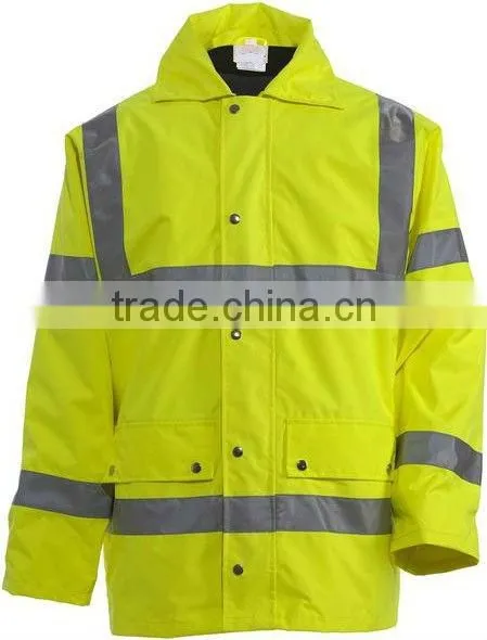 Hot! 2014 new design functonal high-vis 3 in 1 jacket