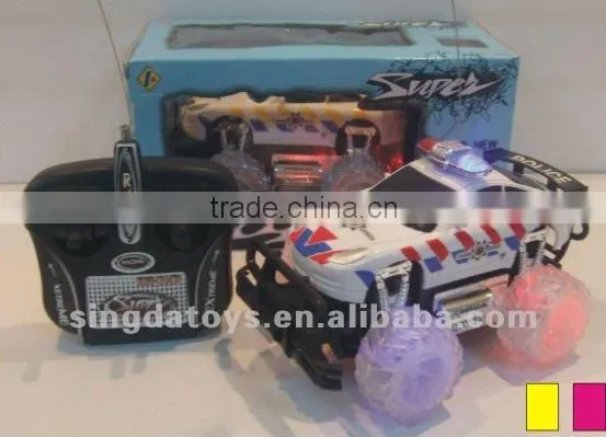 With USB cable mini high speed rc car red and blue color