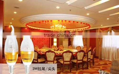 led candle lamp e14 dimmable e14 led candle bulbs 3w 5w led light candle