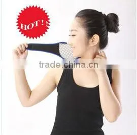 self-heated medical neck brace with magnets