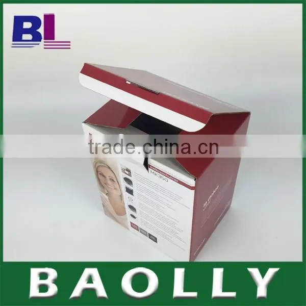 Rectand home appliance good quality box corrugated with costom design