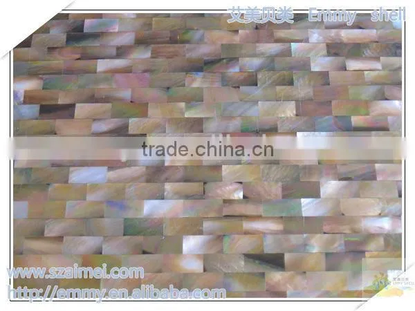 Brownlip sea shell MOP mosaic wall tiles