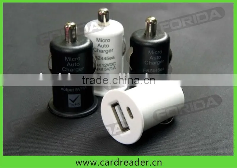 Patent mobile phone & tablet micro USB 1A car charger