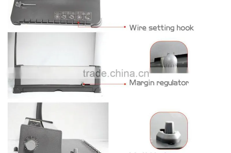 coil binding machine comb binding machine electrical spiral binding machine