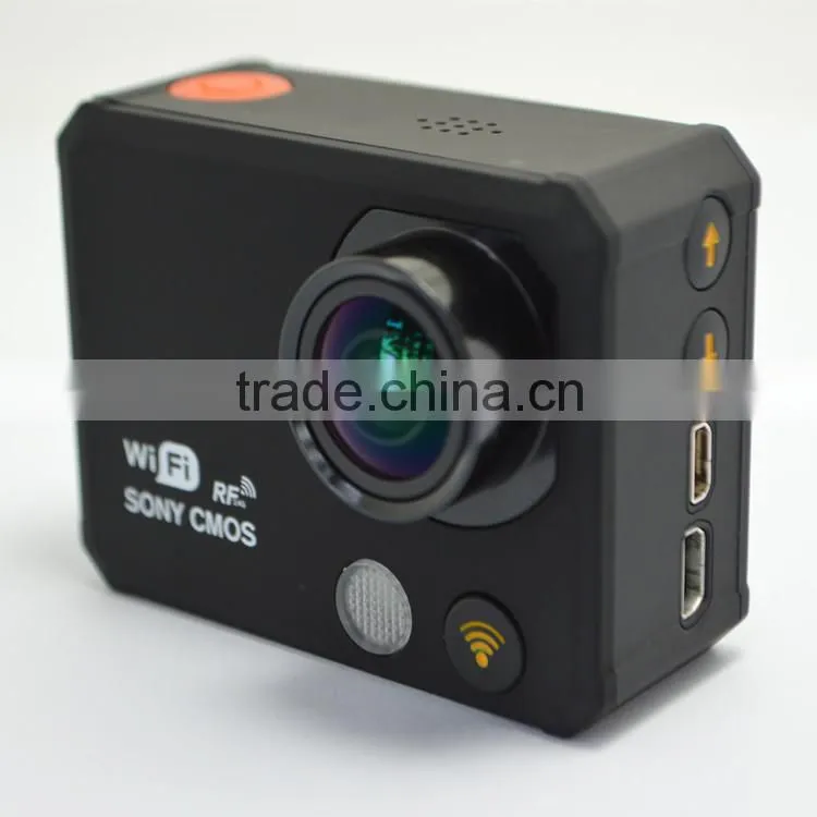 2015 New Product 2.0 Inch Screen FUll HD Waterproof 50M WIFI 1080P Action Camera