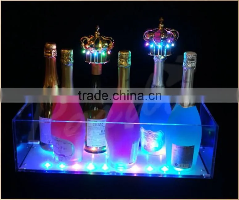 2016 Bar promotional custom led beer ice bucket