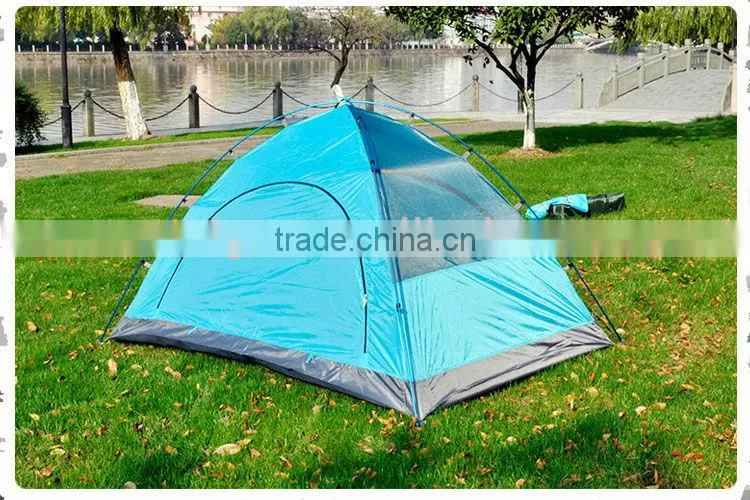 Camping Tents 210T Polyester Travel Double Tents Aluminum Pole Tents