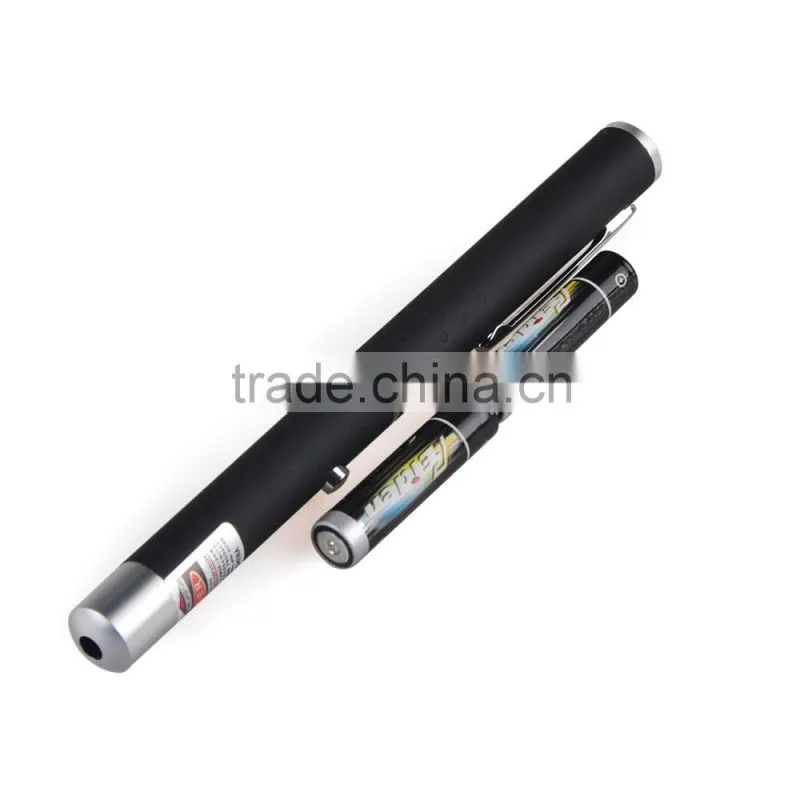 Blue Red Green LED Flashlight Torch Light With Laser Pointer
