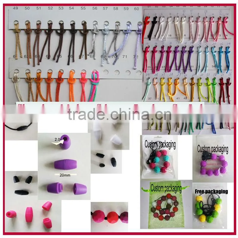 Silicone Teething Necklace Wholesale/Food-safe New Mom Fun Teething Jewelry Fashion