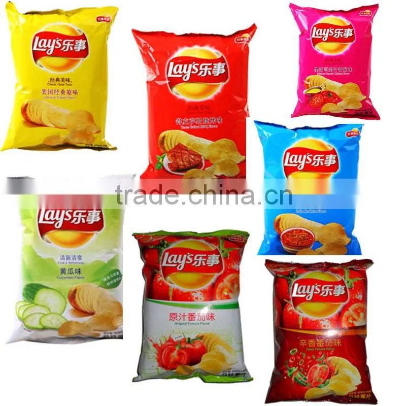 Potato chips automatic packaging machine