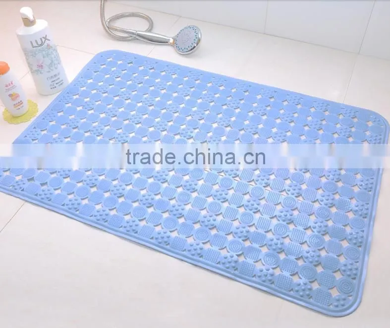 colored beads pvc Bath mat