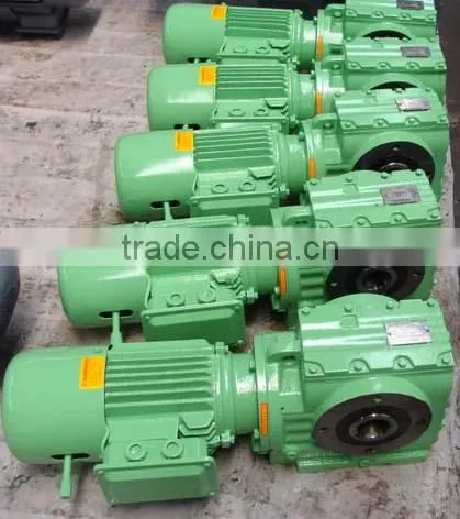 Worm electric motor gearbox drive units