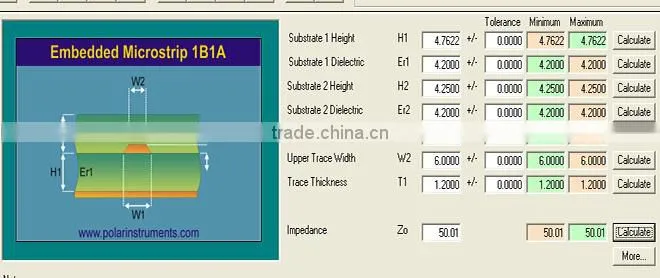 4 layer Impedance control game pcb board