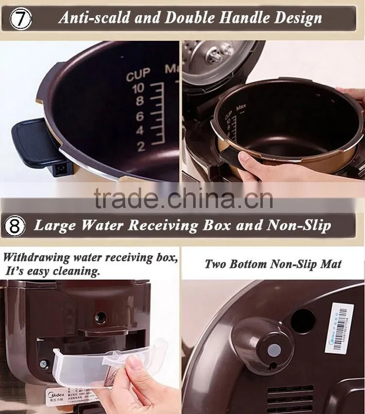 2015 Best Selling Big Size LED Pressure Cooker Low Price Thermal Cooker