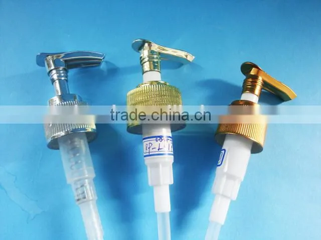 plastic lotion pump, plastic dispenser pump for cosmetic bottle