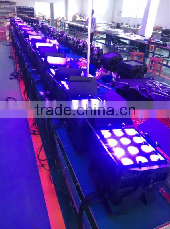 Outdoor dmx control light 12*15W RGB 3 in 1 led par decorated light