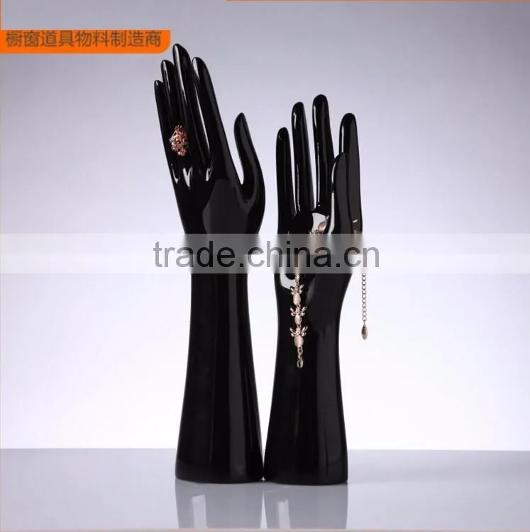 High Glossy Fiberglass Male Mannequin Hand For Glove