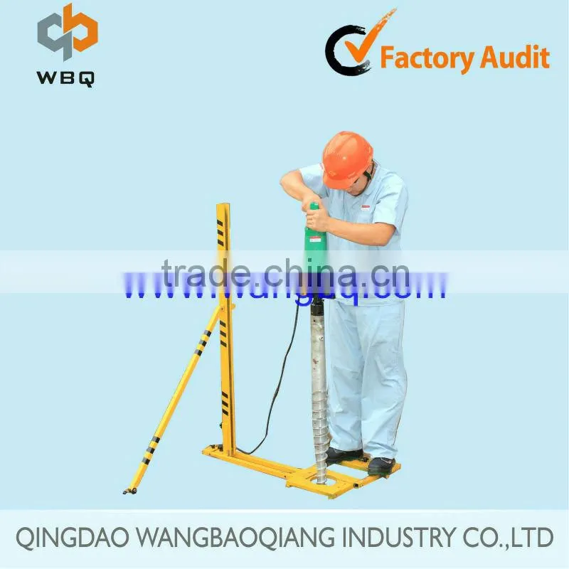 Ground Screw Electric-Driver Machine for solar power system