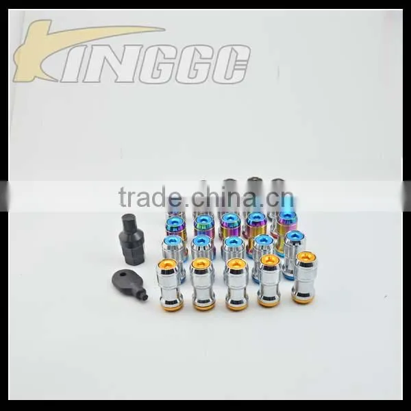 Auto Formula 45mm Extended Rim Racing Universal Wheel Locking Nut For Car
