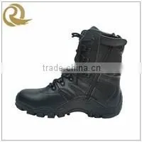 Outdoor high quality khaki army tactical leather military boots
