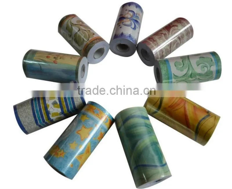 pvc natural flower wallpaper border