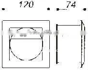 LY2002B 240V 0.7W bulkhead lighting HOT SALES in USA,UK,AUSTRALIA,ASIA market