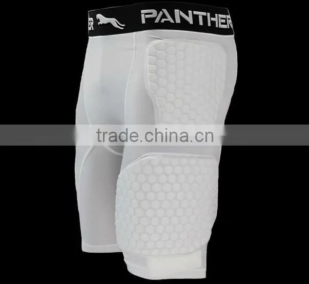 Men's Training Equipment Padded Football Shorts