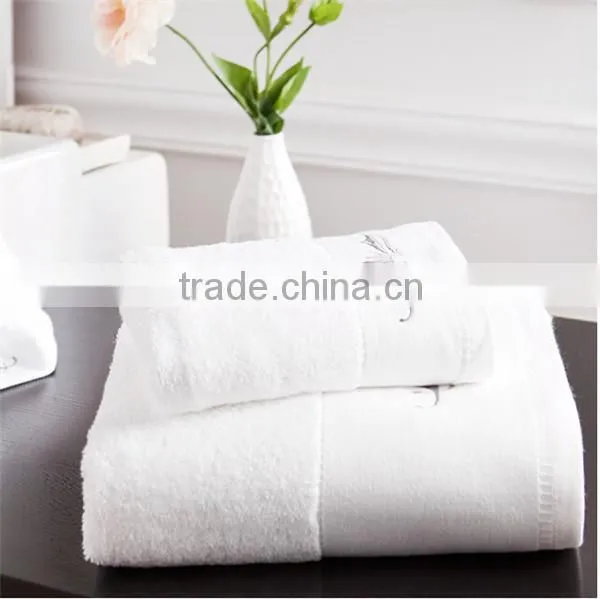 High Quality Star Hotel Used Luxury Cotton 16S Jacquard Bath Towel
