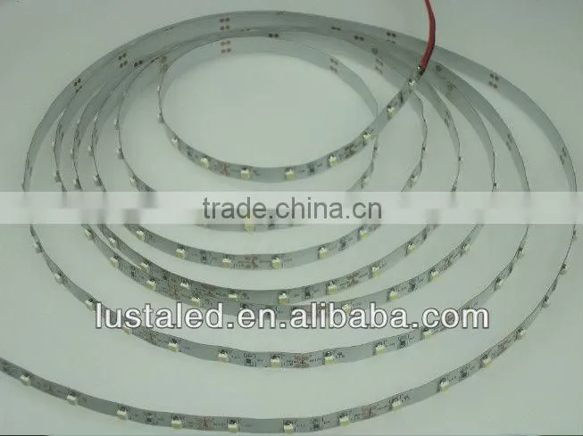 Non-waterproof IP20 LED Strips, 4,8W/m indoor use, SMD3528 60 LEDs/m