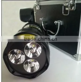 super bright 3pcs XML T6 30W 3000lumrn output diving flashlight with piezo switch